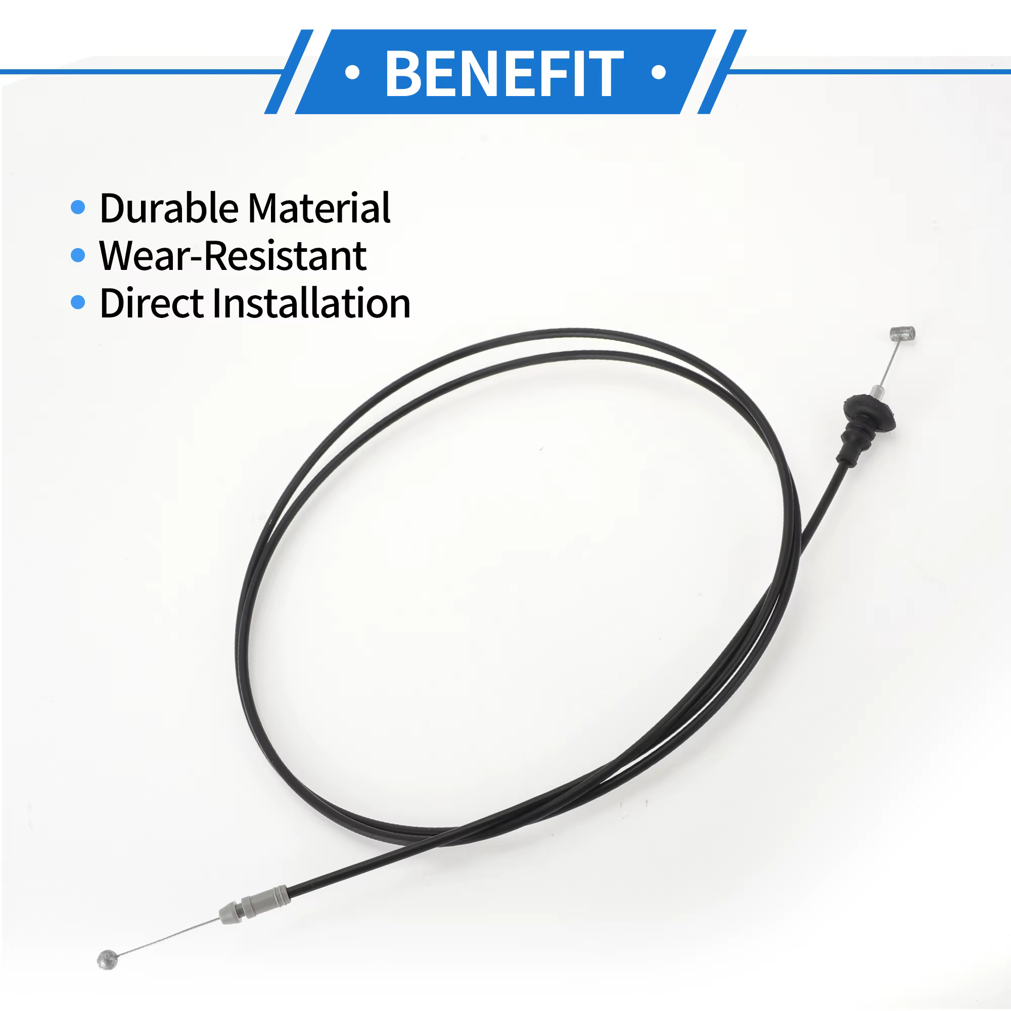 UXCELL 536300D020 Cable de apertura de capó para Toyota Camry 2002 - imagen 3