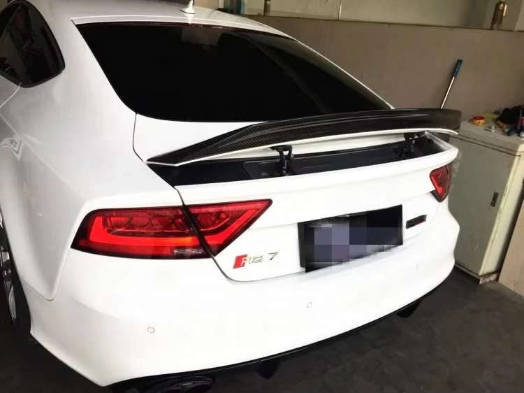 Alerón trasero carbono estilo KZ para Audi A7/S7/RS7 2013-2015 - imagen 2