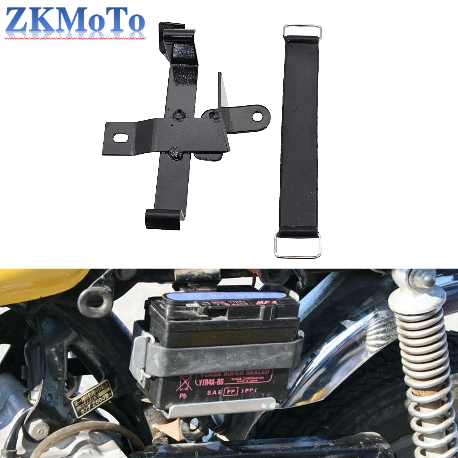 Soporte fijación batería Honda Z50 Z50A Z50J Z50R Mini Trail