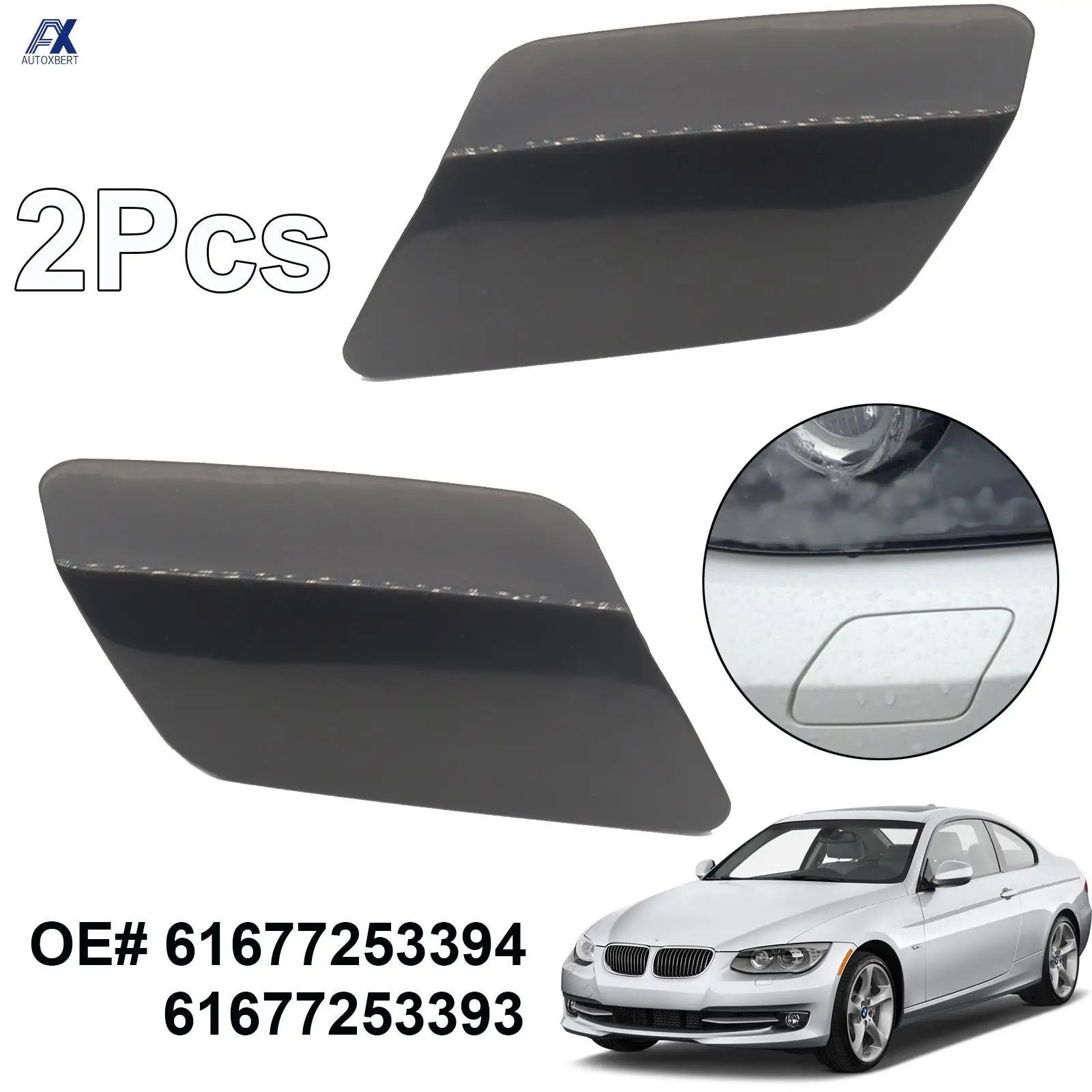 Tapa boquilla limpiaparabrisas faro delantero BMW Serie 3 E92/E93