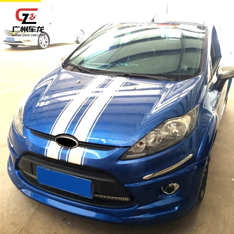 Kit de carrocería de coche directo de fábrica para Ford Fiesta, faldones laterales de labio delantero, piezas de automóvil de labio trasero - imagen 4