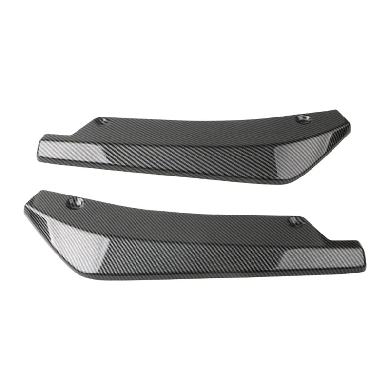 Difusor trasero fibra de carbono universal – Labio parachoques con divisor - imagen 4