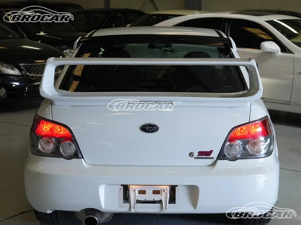 Alerón de techo de fibra de carbono para Subaru Impreza WRX STI 2000-2007 - imagen 2