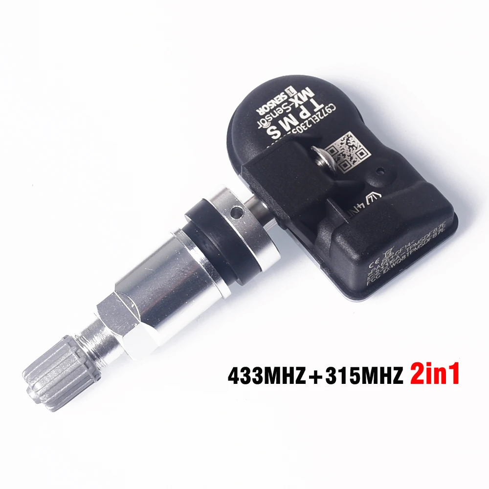 Sensor TPMS programable 315/433 MHz pack 4 unidades - imagen 2