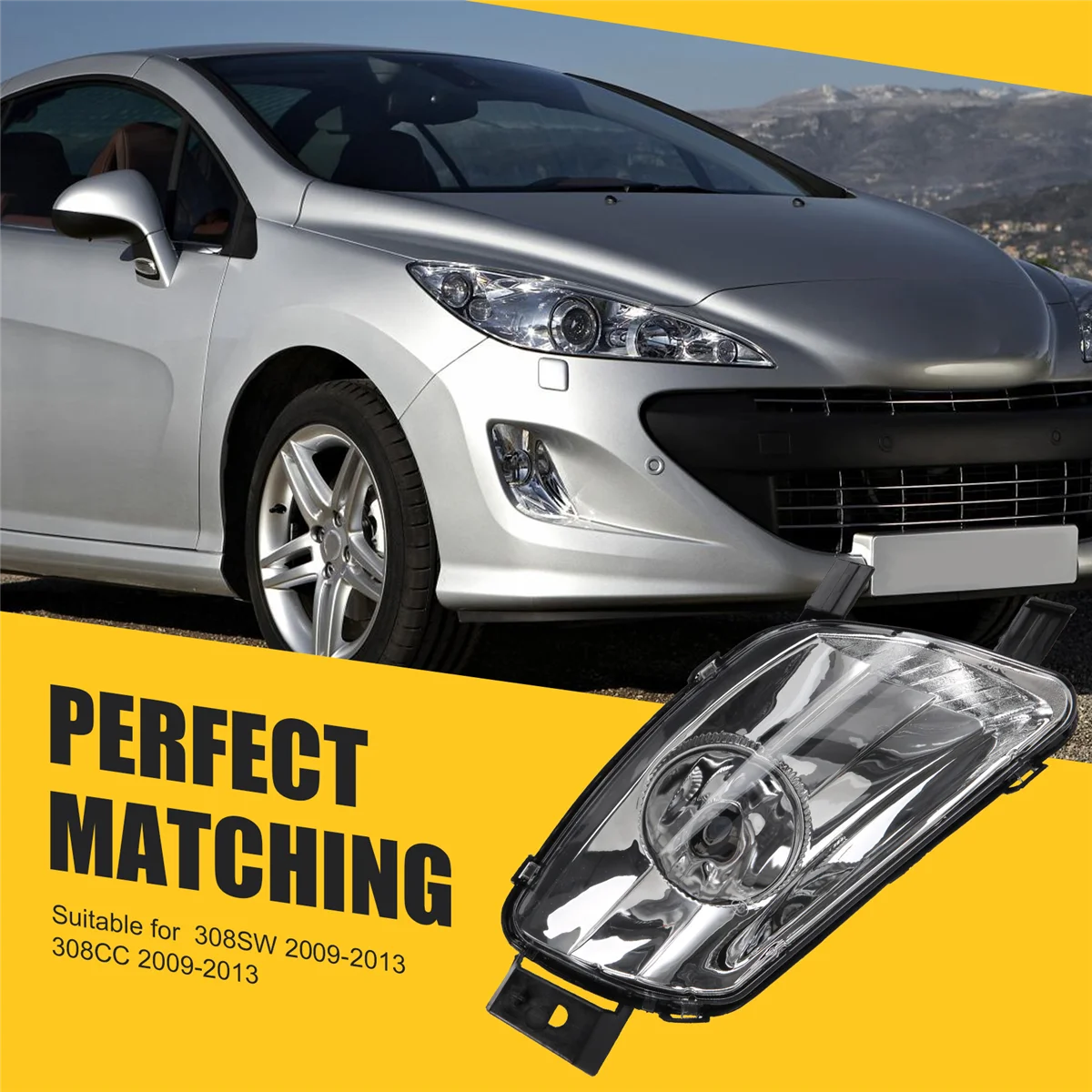 Peugeot 9670528380 Antiniebla izquierdo 308, 308 SW/CC y 408 - imagen 5