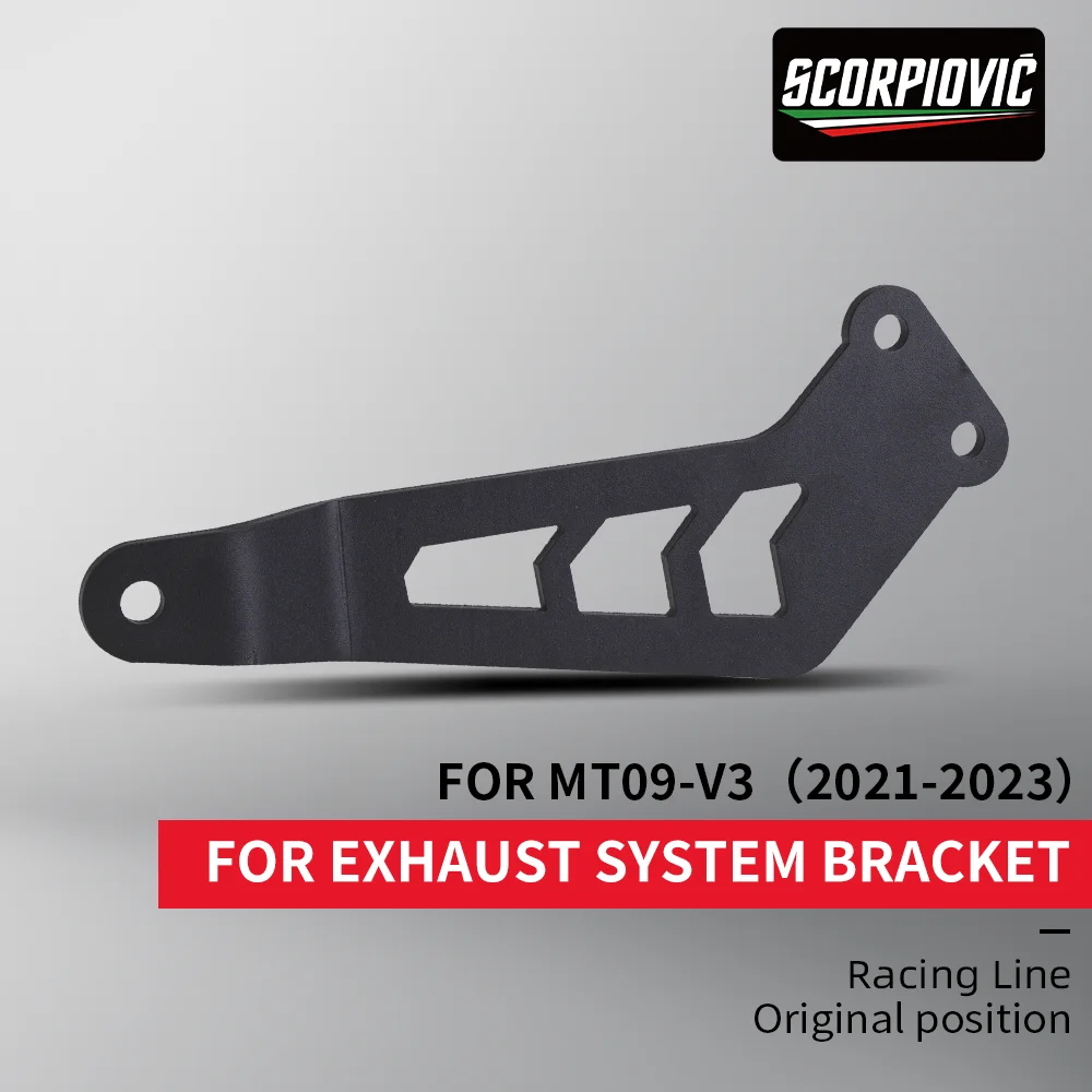 Tubo de escape inox para Yamaha MT09/MT09SP/FZ09 2021-2023