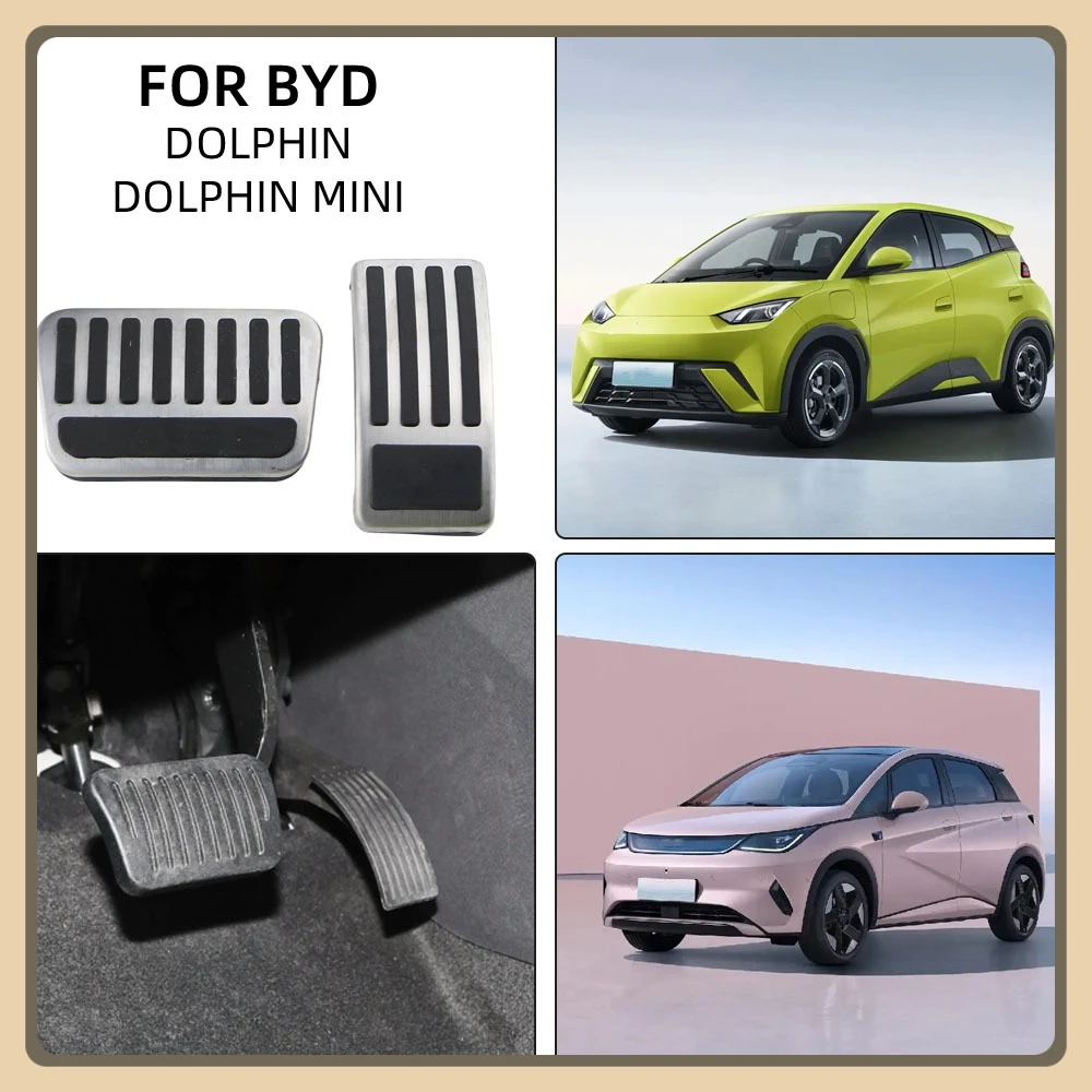 Pedal de acelerador antideslizante para BYD Dolphin y Seagull