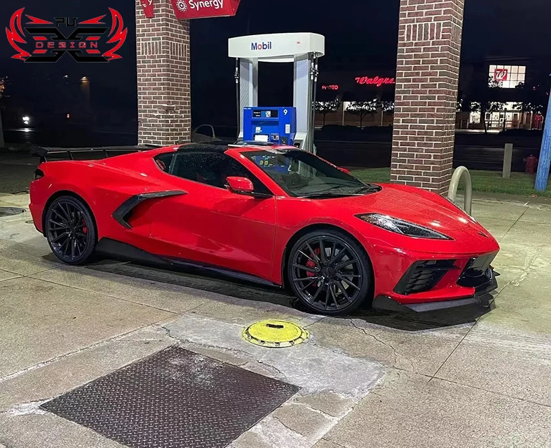 Kit carrocería fibra de carbono 5VM para Chevrolet Corvette C8 - imagen 4