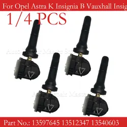 13597645 Sensor TPMS de presión de neumáticos para Opel Astra K e Insignia B
