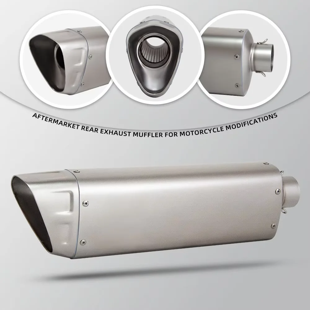 AK Silenciador de escape moto alto rendimiento titanio – R1 R3 R6