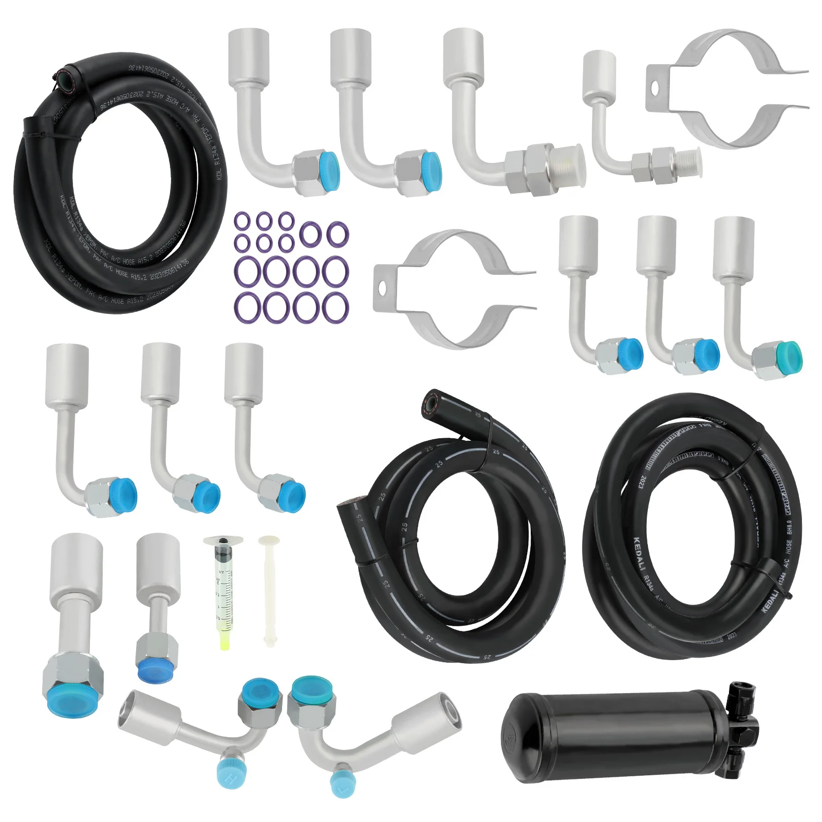 Mangueras y accesorios del kit