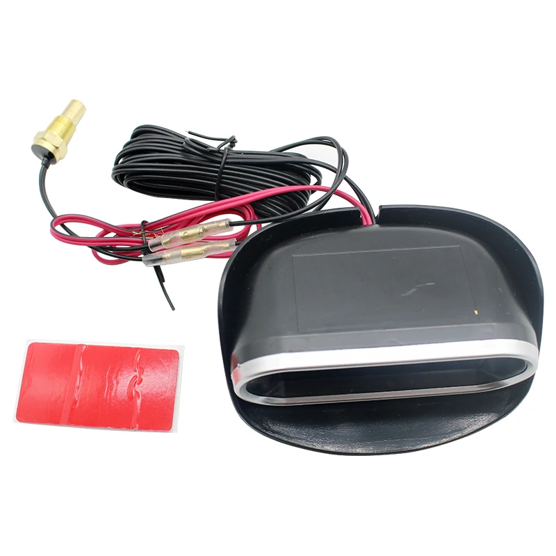 Medidor digital de temperatura del agua 12/24 V con sensor y adaptador - imagen 5