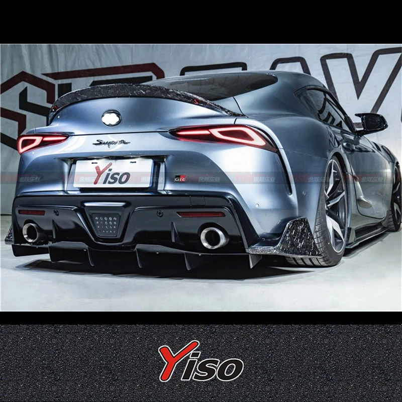 Alerón delantero de fibra de carbono para Toyota Supra A90 - imagen 3