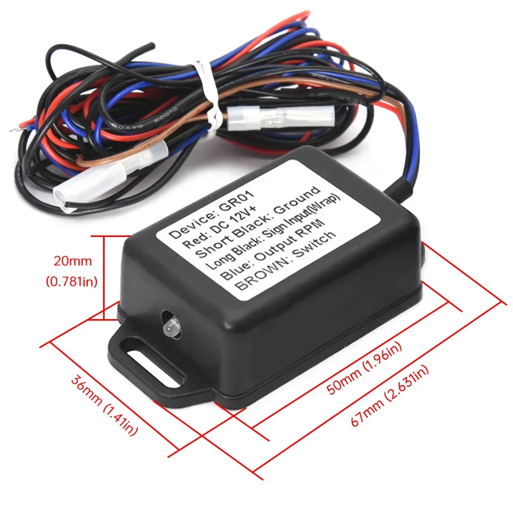 Adaptador de señal RPM para tacómetro de motor - imagen 3