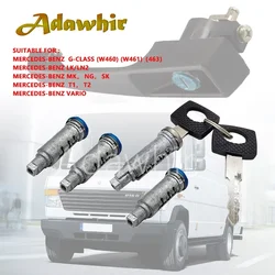 Kit manija puerta Mercedes Clase G W460 W461 +cerradura 4cilindros