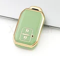 2 button green cover