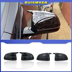 Cubiertas espejo estilo M negro para BMW X3 X4 X5 X6 2018-2020
