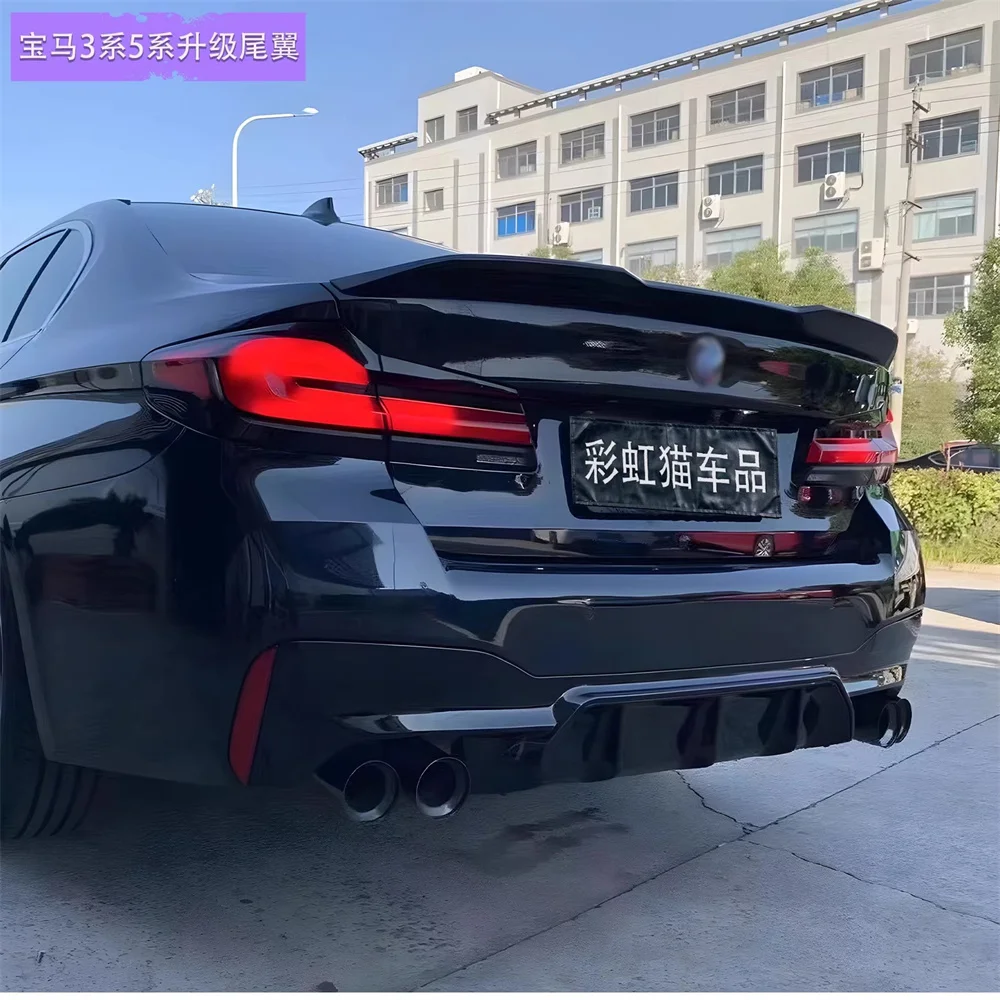 Alerón maletero BMW G30 Serie 5 2017-2023 acabado negro brillante - imagen 2
