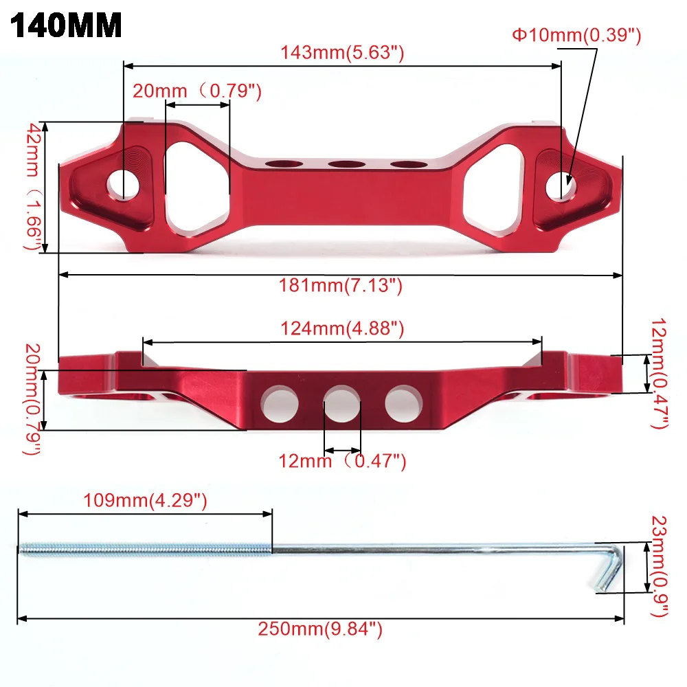 Soporte de batería de aluminio – abrazadera universal para coche - imagen 5