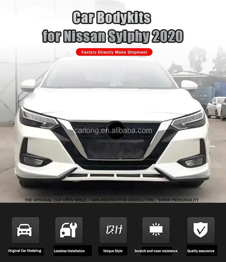 Kit completo instalado en Nissan Sylphy