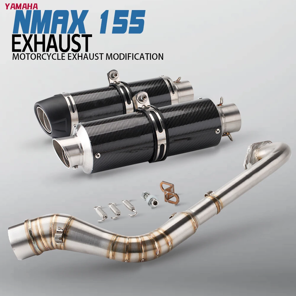Escape slip on Yamaha NMAX 125 155 con enlace frontal 2015-2017