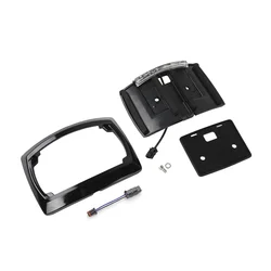 Kit portamatrícula trasero con luz LED para Harley Touring 2009-2023