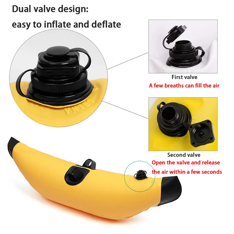 Kit estabilizador kayak hinchable PVC – flotador para canoa - imagen 2