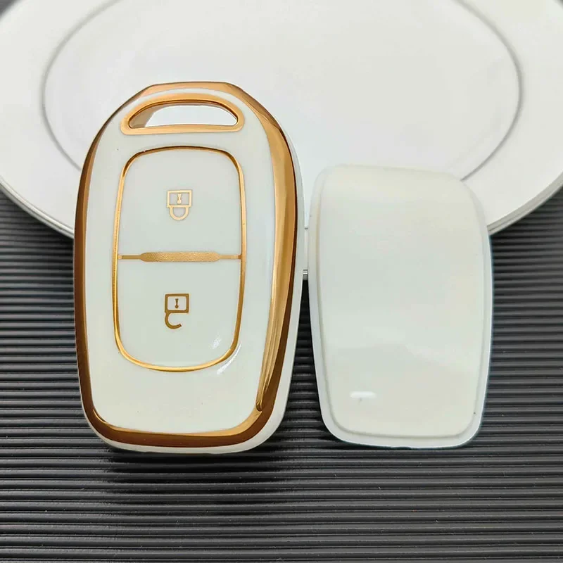 TPU Shell Fob For Renault Kwid Traffic Symbol For Dacia Sandero Logan Duster Car Remote Key Cover Case Key Protector Holder - imagen 5
