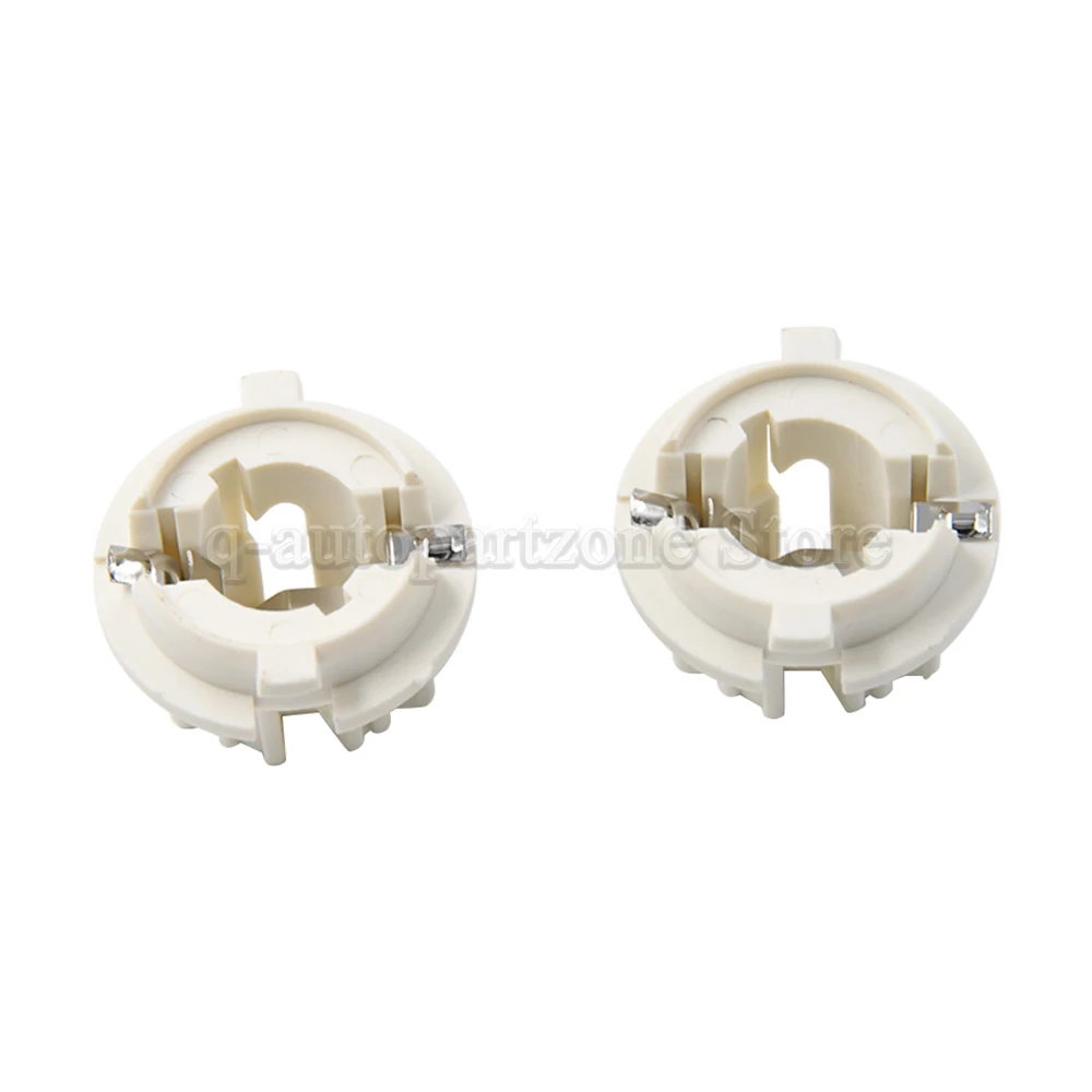 Base de bombilla de polipropileno en blanco