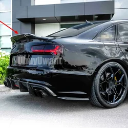 Alerón trasero fibra de carbono para Audi A6 C7 RS Sport 2012-2016