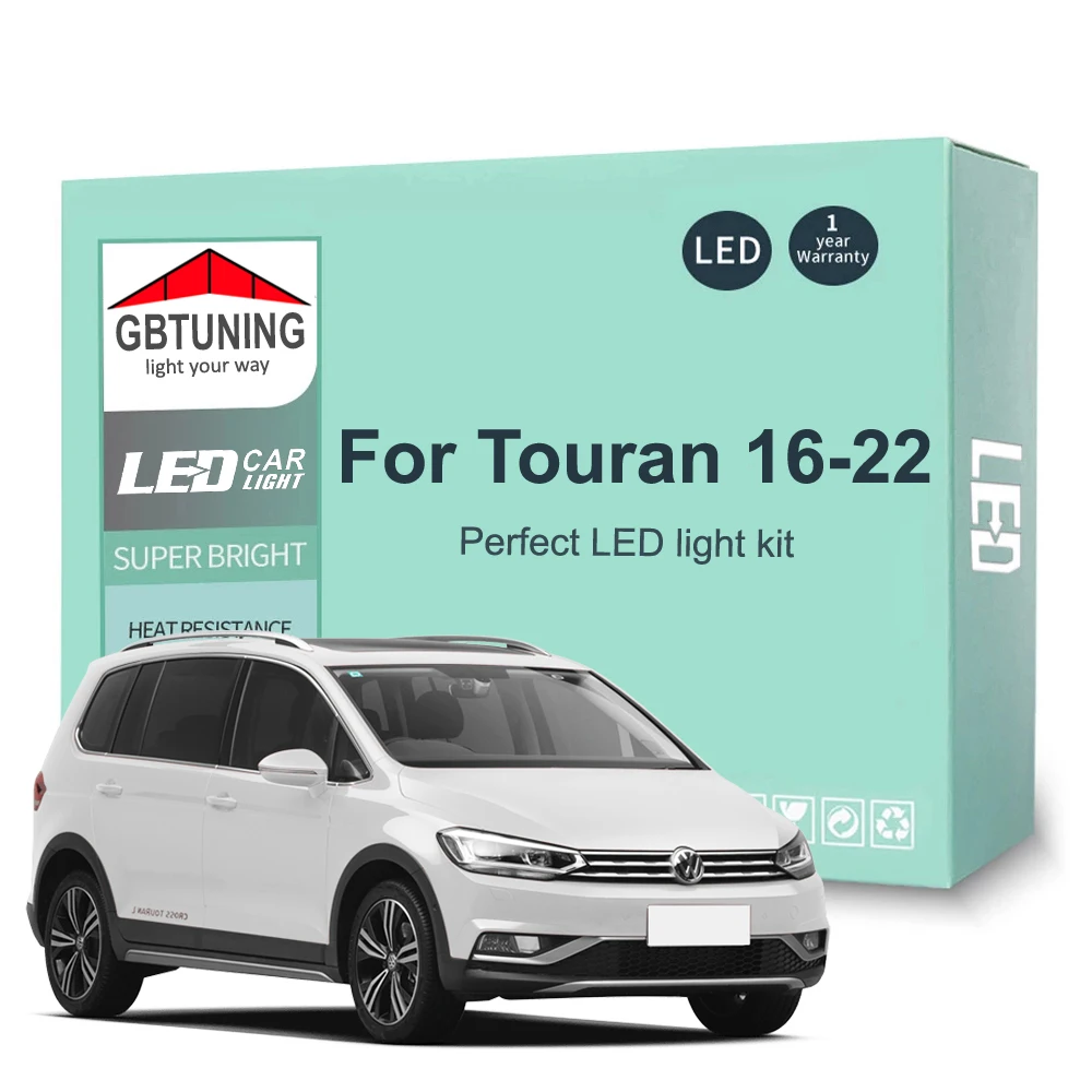 Kit bombillas LED Canbus interior Volkswagen Touran 5T 2016-2020