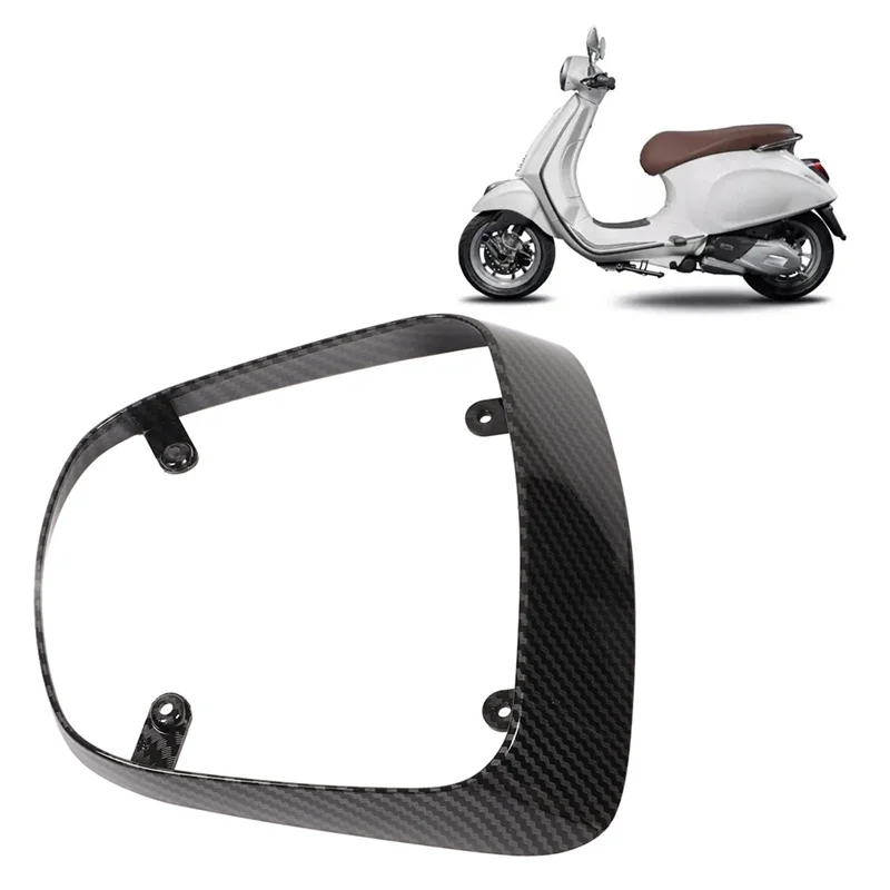Bisel luz trasera fibra de carbono para Vespa Sprint 125/150 - imagen 2