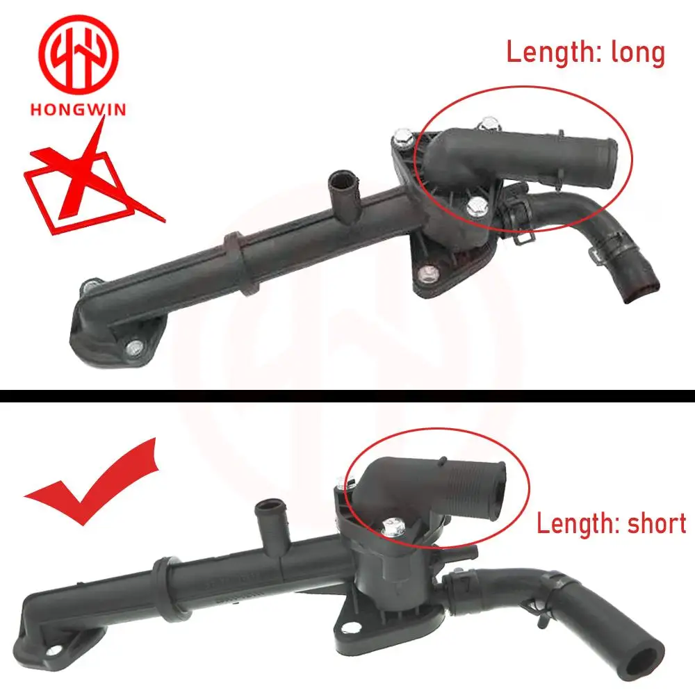 25632-02501 Carcasa de termostato OEM para Hyundai/Kia Atos - imagen 2