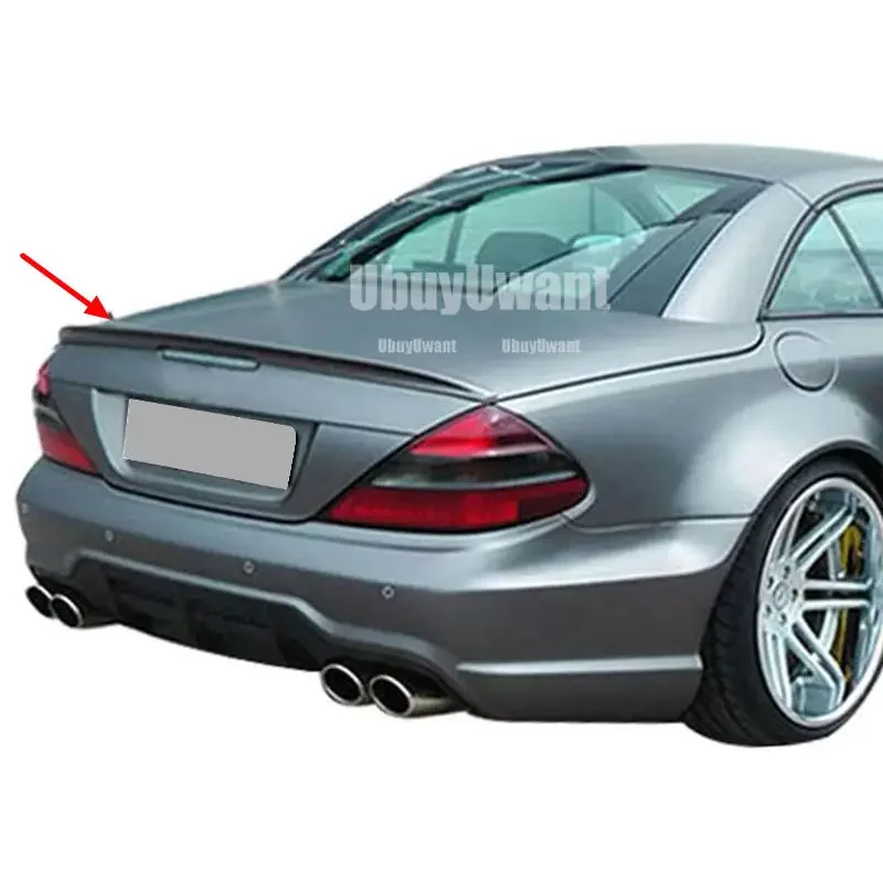 Alerón trasero Mercedes-Benz SL R230 AMG de fibra de carbono - imagen 5