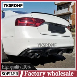 Difusor trasero de fibra de carbono para Audi A5 S line/S5 Coupé 2012-2016