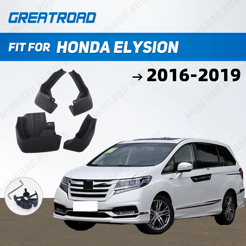 Para Honda Elysion 2016-2019 2017 2018 guardabarros guardabarros protector contra salpicaduras guardabarros accesorios de coche
