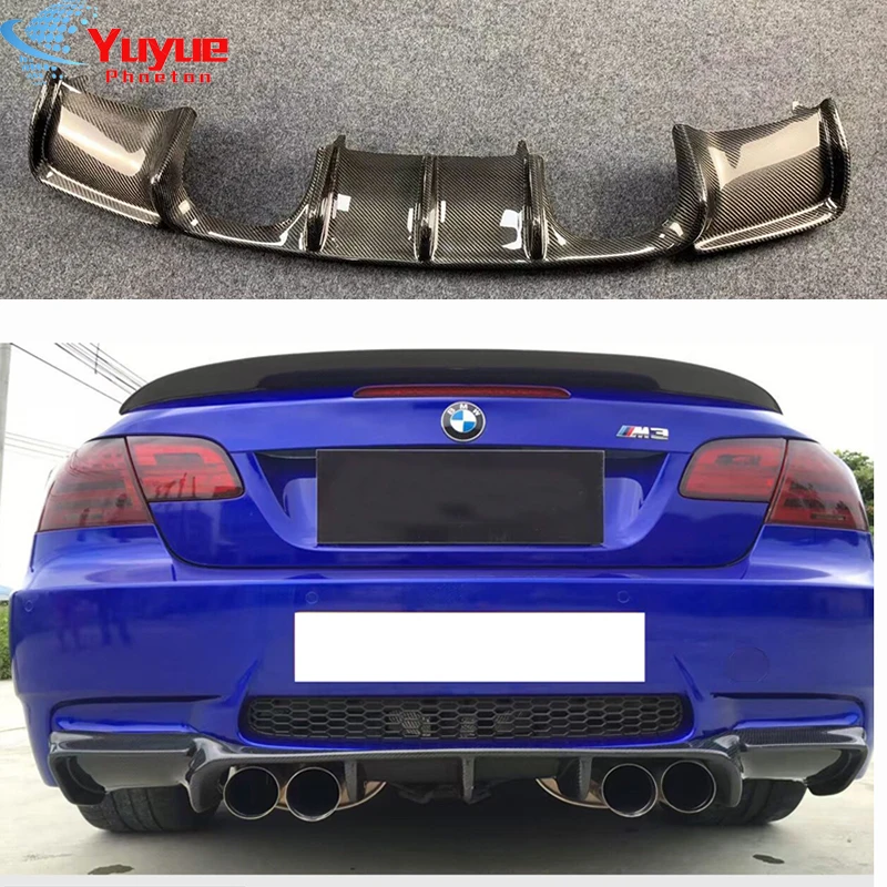 Difusor trasero fibra de carbono para BMW M3 E92 E93 2008-2013