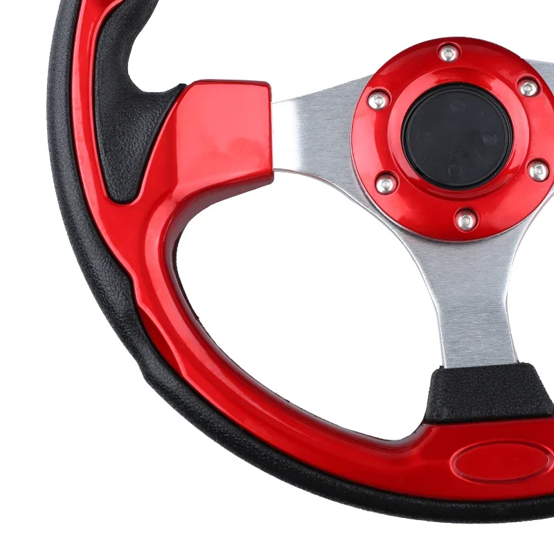 Volante de drift 320mm universal PVC y aluminio ligero - imagen 4
