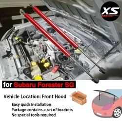 Amortiguadores de capó Subaru Forester SG 2003-2008 –
