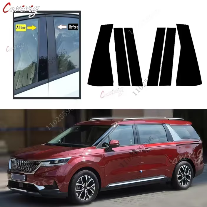 Embellecedores pilares puerta Kia Niro 2020-2023 – vinilos ventana