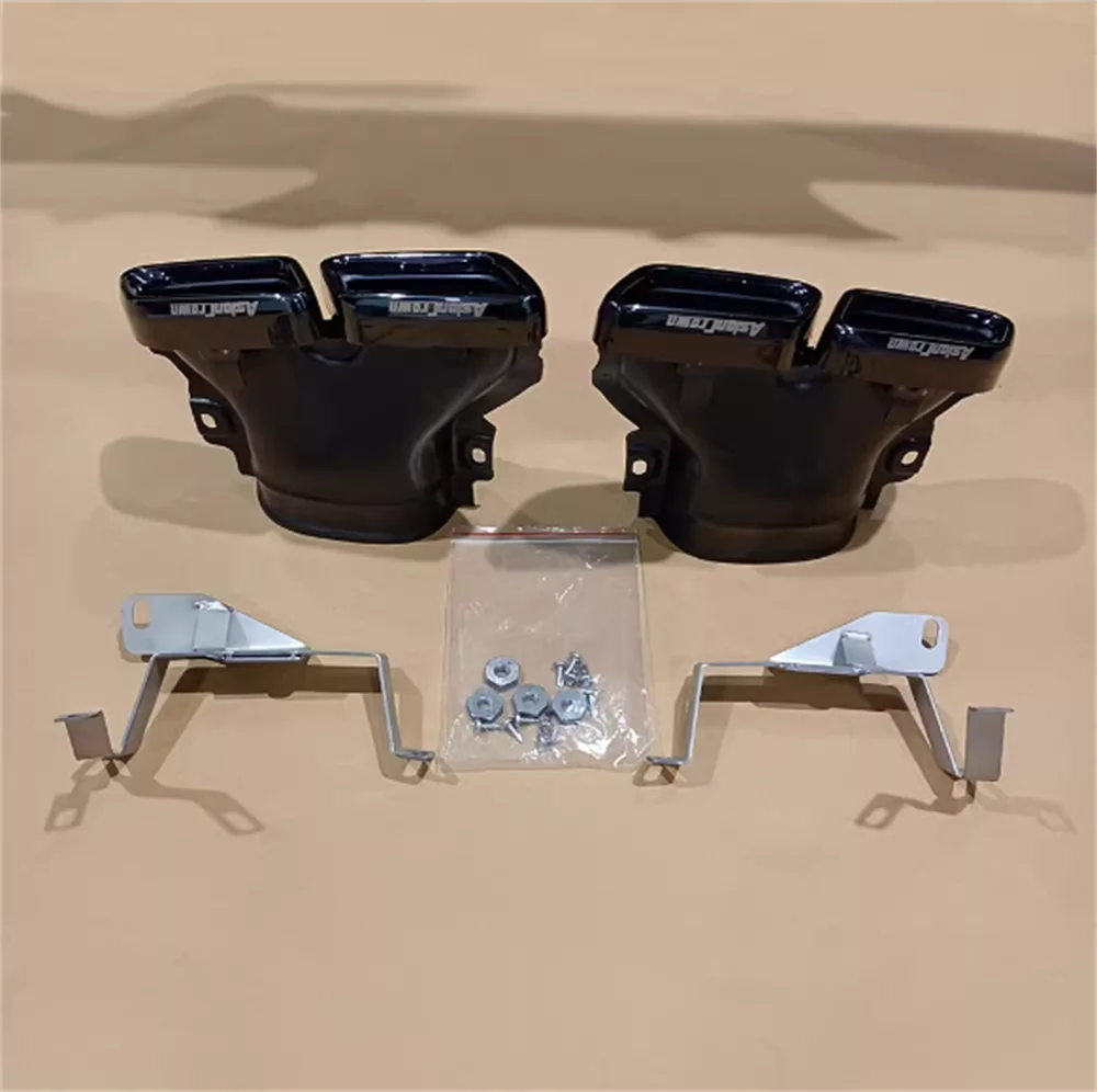 Detalle del kit de labio difusor para parachoques trasero