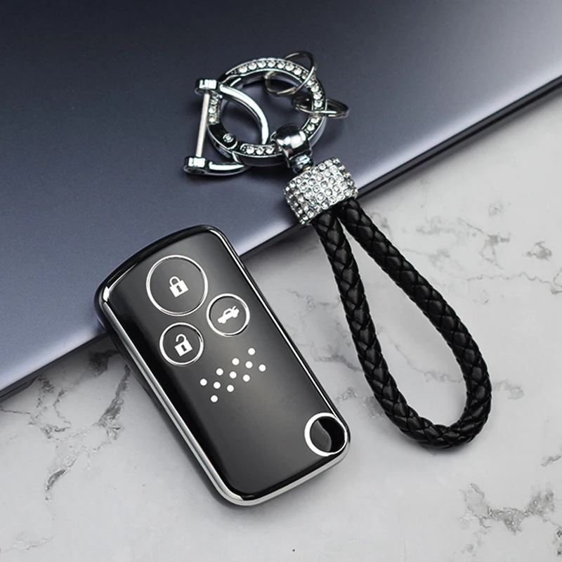 Funda de TPU para llave Honda CR-V, Fit Shuttle y Freed
