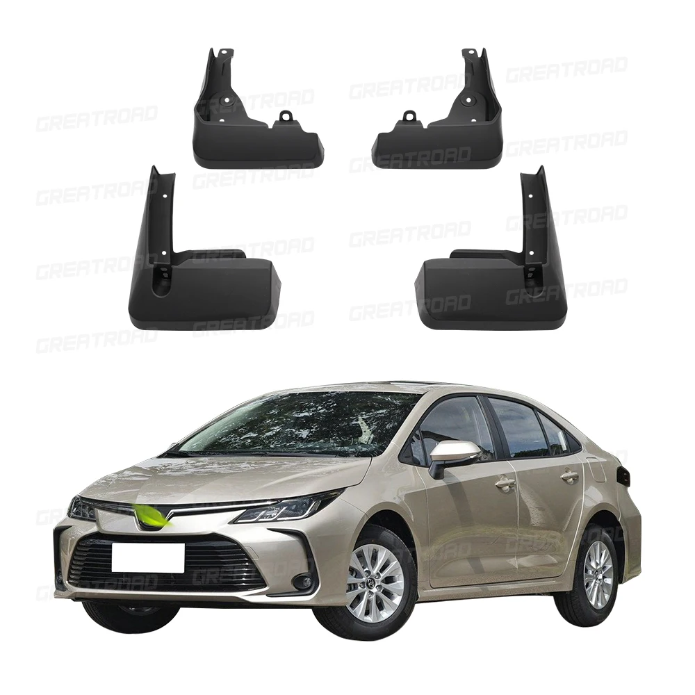 Guardabarros ABS Toyota Corolla 2019-2020 con montaje fácil y rápido - imagen 2