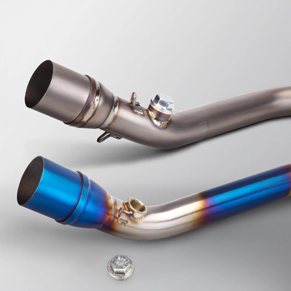 Para Yamaha TMAX TMAX500 TMAX530 2008-2016 Escape de motocicleta modificar sistema completo tubo de cabecera proyecto 570mm silenciador línea de Escape - imagen 3