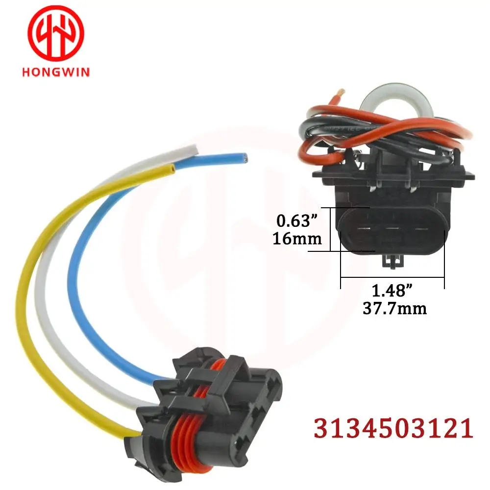 Conector impermeable inyector combustible Hyundai Kia 35310-02900 - imagen 4