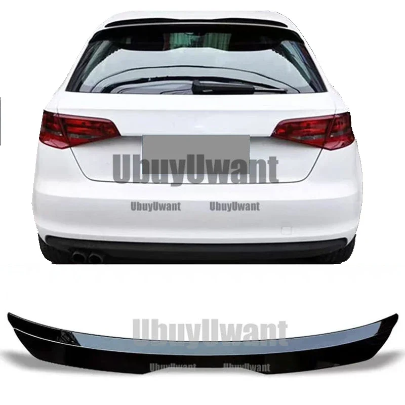 Alerón trasero ABS negro para Audi A3 Hatchback 2013-2018 - imagen 2