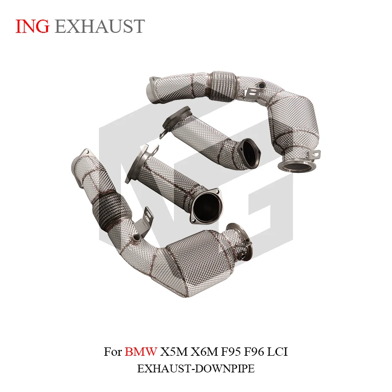 ING anulador luz catalizador en bajante BMW X5 M60i 4.4 V8 2023 - imagen 3