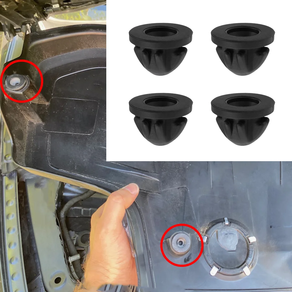 Soportes de goma para cubierta de motor BMW F20, E81 y F87