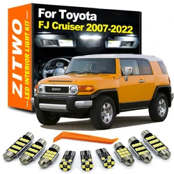 Kit 8 LED techo interior Toyota FJ Cruiser 2007-2022