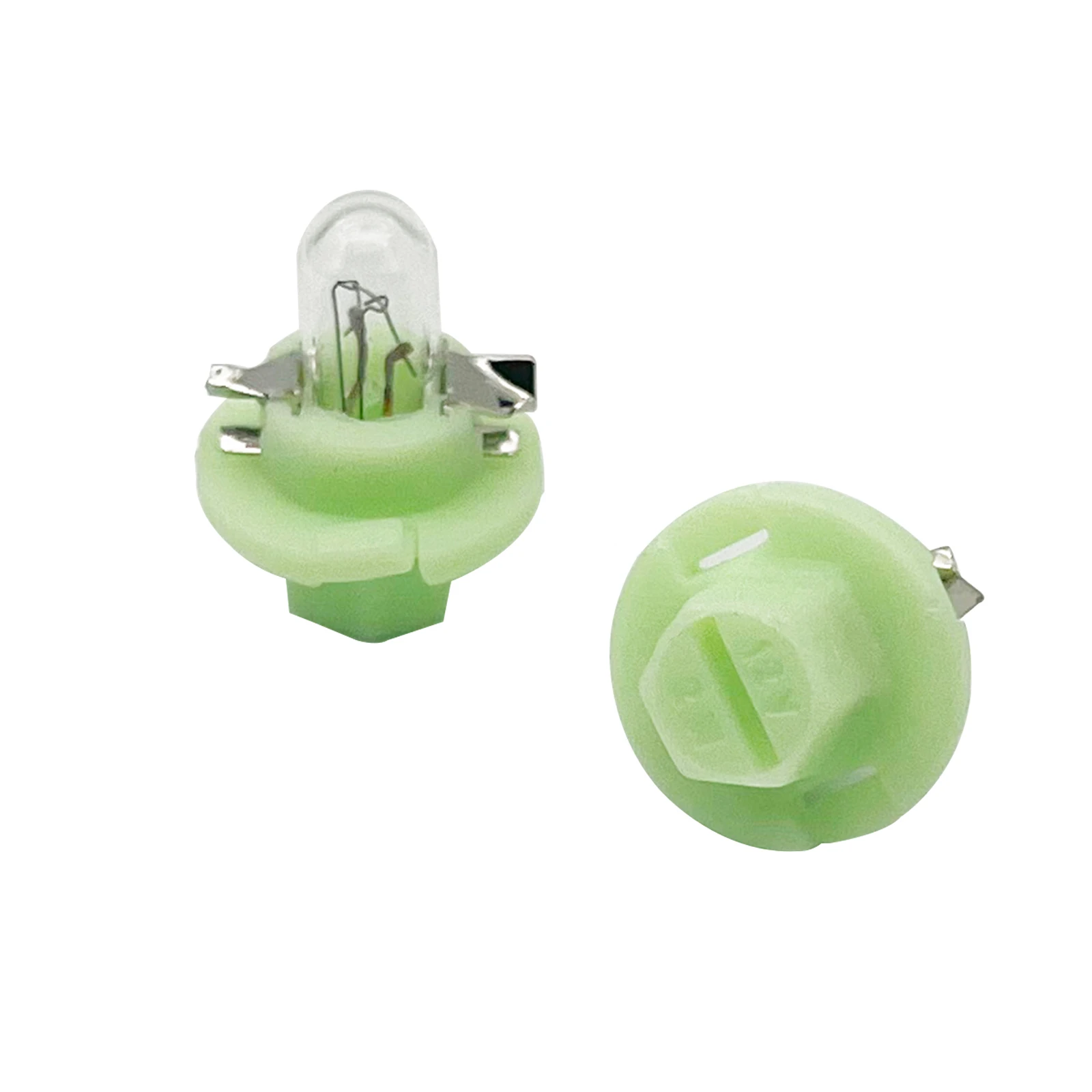 Bombilla T5 interior base verde compatible con Audi y Mercedes - imagen 2